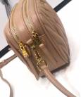 Сумка Miu Miu Matelassé Leather Bandoleer Bag Biege